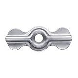 Stanley Hardware CD4 1-3/4" Full Turn Button W/Screw in Galvanized [並行輸入品]