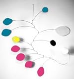 Atomic Baby Mobile - Hip Chic Nursery Decor - Calder Inspired Modern by Hanging Mobile by AtomicMobi