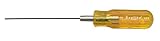 Xcelite LN20BP Recessed Ballpoint Socket Screwdriver, Amber Handle, 0.05" Head, 4" Blade Length, Ove