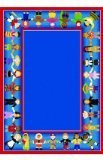 Joy Carpets Kid Essentials Early Childhood Children of Many Cultures Rug Multicolored 7'8 x 10'9 [並行