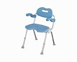 【シャワーベンチ】シャワーチェアーサポートタイプU型 折りたたみ ■ オレンジ