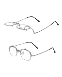 [NEGISU] 跳ね上げ式老眼鏡 携帯用 えんきん両用 メンズ レディース 遠近両用 おしゃれ reading glasses 1.0 1.5 2.0 2.5 3.0 3.5 4.0 LY-9122