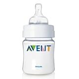 4-oz. Bottle with Newborn Nipple by Avent Naturally [並行輸入品]