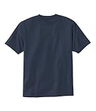 L.L.Bean（エルエルビーン） メンズ Tシャツ ケアフリー・アンシュリンカブル・ティ、半袖 ジャパン・フィット Lサイズ ブルー Navy Blue ０ＵＱＸ１１６００６