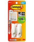 3M コマンドフック ワイヤーフック Sサイズ(CMW-1) 小袋10個入り