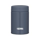 サーモス 真空断熱スープジャー 200ml ナイトグレー 全パーツ食洗機対応 保温保冷 シンプル構造のフタ JEG-200 N-GY