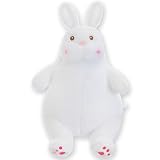 ぬいぐるみ うさぎ 特大 抱き枕 だきまくら ウサギ 大きいぬいぐるみ 可愛い かわいいぬいぐるみ 動物 赤ちゃん おもちゃ お人形 ギフト プレゼント 誕生日 ホワイト (80cm)