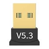 デスクトップ用ワイヤレス アダプター、 パソコンUSB オーディオ受信器, ワイヤレスキーボード用ワイヤレスドングル、USB ブルートゥース オーディオ レシーバーおよびトランスミッター ワイヤレス スピーカーとヘッドフォン ドライバーコンピューターアクセサリー ワイヤレスキーボード