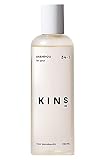 KINS キンズ 美容液シャンプー アミノ酸 女性用 ノンシリコン 頭皮ケア スカルプケア 保湿 ふけ 低刺激 (250ml)