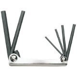 Stanley Proto J4973 Metric Long Folding Hex Key Set, 6-Piece [並行輸入品]