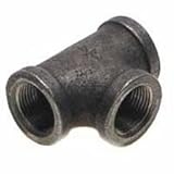 Tee Blk Malleable Pipe 3/4 by WORLDWIDE SOURCING