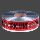2 "レッドDetectable " Caution Electric "テープ – 1000 ' Roll
