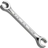 SK Hand Tool 8809 Regular Flare Nut Wrench, 9 x 11mm, Full Polished Finish [並行輸入品]