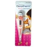 Geratherm digital baby color choice pink color thermometer - 1 ea by R G MEDICALISES [並行輸入品]