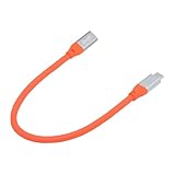 NFHK USB3.2 オス - メス延長ケーブル 20Gbps 超ソフト高屈曲 100W 8K 5K USB4.0 Type-C Thunderbolt3/4対応 (30cm)