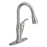 Moen 87211プルアウトスプレーhigh-arcキッチン蛇口with Reflexテクノロジーとサイド、 .5 87211SRS 1