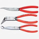 Knipex Tools 9K 00 80 12 US Long Nose Pliers Mechanics Tool Set (3 Piece) [並行輸入品]