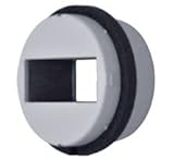 メルコエアテック 中間接続用 サイレンサー（ダクト挿入タイプ） 【AT-100SA】【AT100SA】