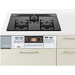 Panasonic ガス W750ガラストップ両面焼銀 キッチン用 商品