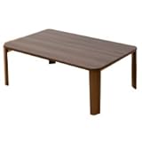 座卓 折りたたみ 化粧合板仕上げ　テーブル　ダークブラウン