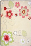 Joy Carpets Kid Essentials Infants & Toddlers Pretty Posies Rug Multicolored 7'8 x 10'9 [並行輸入品]