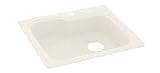 Swanstone KSSB-3322-059 33-Inch by 22-Inch Large Single Bowl Kitchen Sink, Tahiti Ivory Finish by Sw