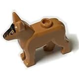 Amazon Legoブロック 純正パーツ 動物 Dark Orange イヌ ジャーマンシェパード 並行輸入品 ブロック おもちゃ