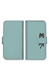 OPPO A3 5G 用 ケース 手帳型 オッポ A3 5G スマホケース ネコ 猫 黒猫 可愛い おしゃれ カラー09