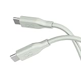 CIO 柔らかいシリコンケーブル C to C (USB Type-C/USB-C) 240W PD 急速 充電ケーブル 絡まない iPhone 17 / 16 / 15 / Macbook Pro/Air/iPad/ノートパソコン Galaxy Google Pixel Android (アンドロイド)