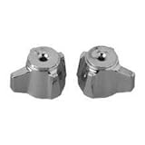 スターリングsh2956洗面所ハンドル、クロムメッキ、真鍮、1 – 1 / 4 x 1 – 1 / 4 "
