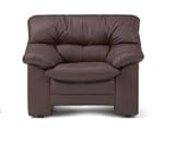 アームチェア【応接家具・オプティマ・ビニールレザー張り】 カラー:ブラック（BK）