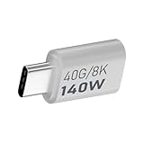 PEVive UsbC オス-メスコネクタ USB C Type-C アダプター 140W 40Gbps データ転送