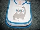 Carter 's Just One You Baby Boys ' 3パックビブDino Grandma 's Big eater-ブルーマルチ