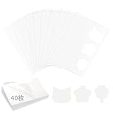 レジン セット PPシート 40枚セット 流砂シーリングフ ィルム シェイカーレジン DIYプラシート シェイカーモールド シャカシャカチャーム 流砂型専用