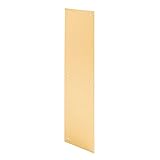 Prime-Line Products J 4580 Door Push Plate, 4-Inch X 16-Inch, Polished Brass [並行輸入品]