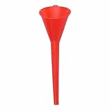 漏斗 オイル漏斗 漏斗 オートバイ用オイルジャグ オイル交換漏斗 漏斗 オイル漏斗 オイル交換用漏斗 漏斗 漏斗 漏斗 漏斗 オイルノズル オイル交換ツール オイル漏斗 プラスチック製 ロングネック 給油漏斗 漏斗 長口漏斗 (赤*1個)