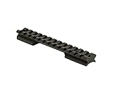 NightForce Optics標準DutyアルミベースRemington 700ショートアクション、1913 Mil - Stdレール、0 MOA Elevation