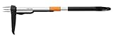 Fiskars Extendable D-handle Stand-up Weeder (4-claw) Fiskars 拡張可能なDハンドルスタンドアップワイパー（4爪） [並行輸入品]