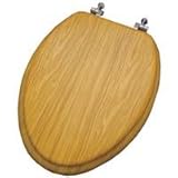 オーク突板Toilet Seat