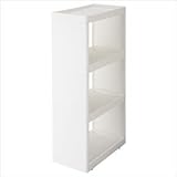 吉川国工業所 隙間収納 キッチン収納ストッカー サイドオープンワゴン 幅25.5cm ホワイト 生活用品 インテリア 雑貨 インテリア 家具 収納家具 その他の収納家具 [並行輸入品]