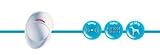 Visonic K-985MCW 85lb Wireless Pet Immune Motion PIR Detector [並行輸入品]