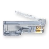 Dealsjungle Platinum Tools EZ-RJ45 Cat6 Crimp Plugs, Slide Through Wires, 100 Pieces [並行輸入品]
