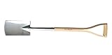 Tierra Garden 35-1810 Stainless Steel Border Spade with Ash Wood Handle [並行輸入品]
