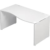 Garage 木製パソコンデスク AFデスク 波型 幅140cm 奥行き76cm AF-147NH-R