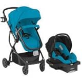 Urbini Omni Plus Travel System with Sonti Infant Car Seat , teal by Urbini