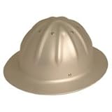 WoodlandPRO Full Brim Aluminum Hard Hat - Traditional Unpainted by WoodlandPRO