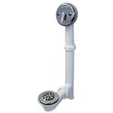 Watco 500-SL-ABS-CP Slip Lock Bath Waste, Chrome Plated [並行輸入品]