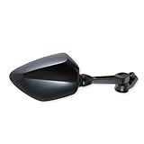 タナックス(Tanax) バイクミラー ナポレオン シャークミラー1B 【ブルー鏡】 右側用 10mm 正・逆ネジボルト付 AOS-104-10BR