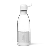 ポータブルブレンダー ポータブルミキサー ポータブルジューサー ジューサー ポータブルミキサー ミキサー ブレンダー Portable blender ミニボトルブレンダー ブレンダー ジューサー 持ち運び blender mixer ミニポータブルブレンダー耐久性のある防水 ミキサー 電動 ハンドミキサー 電動 デコレット ボトル USBフルーツジューシングブレンド に適した充電 (ホワイト)