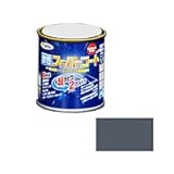 アサヒペン　水性スーパーコート　1/12L　グレー